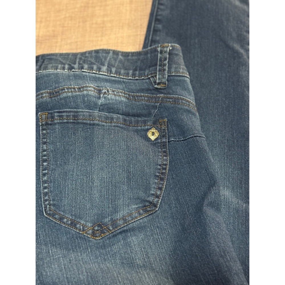 Democracy Womens Jeans 14 Blue Skinny Stretch Ab Solution - Picture 5 of 10